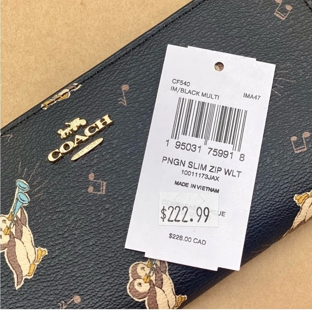 Coach chic wallet
